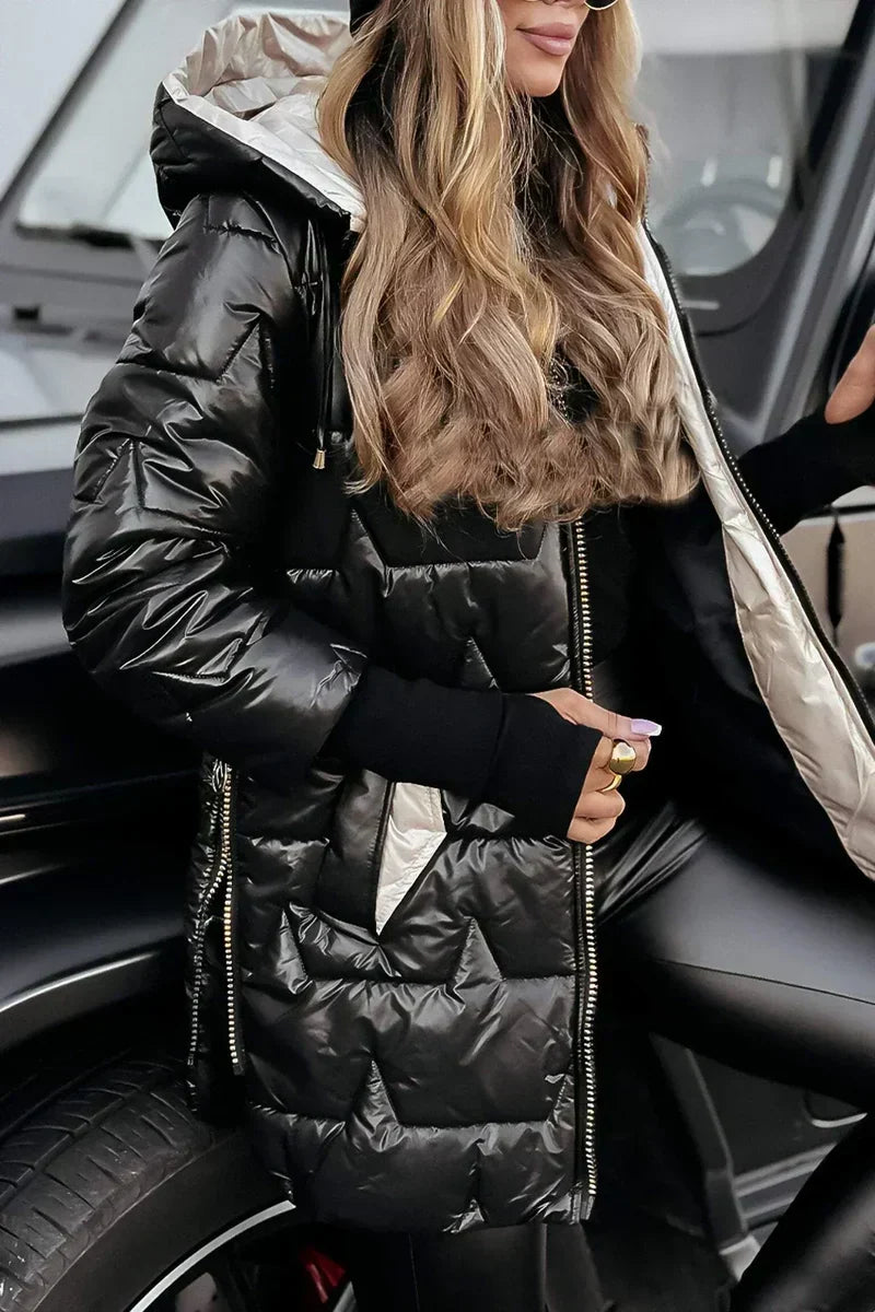 Mila | Women's Hooded Winter Coat Soft Cozy Lining Warm