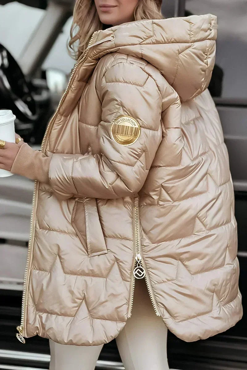 Mila | Women's Hooded Winter Coat Soft Cozy Lining Warm