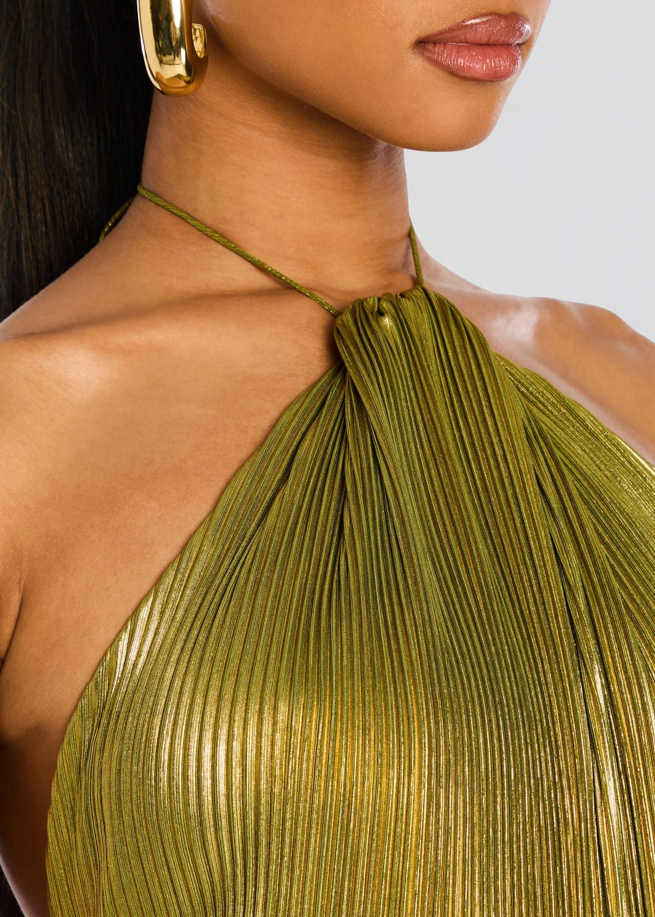 Alana™ | Long dress with a sensual cut and luxurious finish