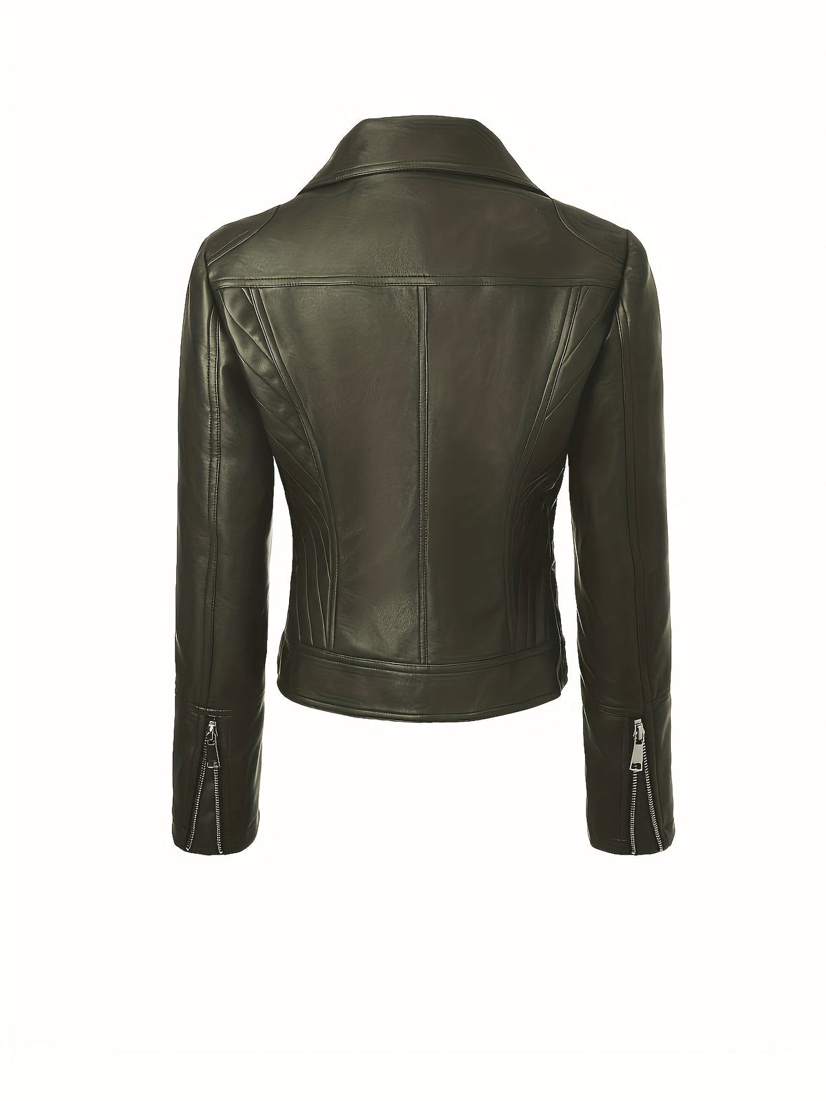 Lorvaine | Women's Faux Leather Biker Jacket