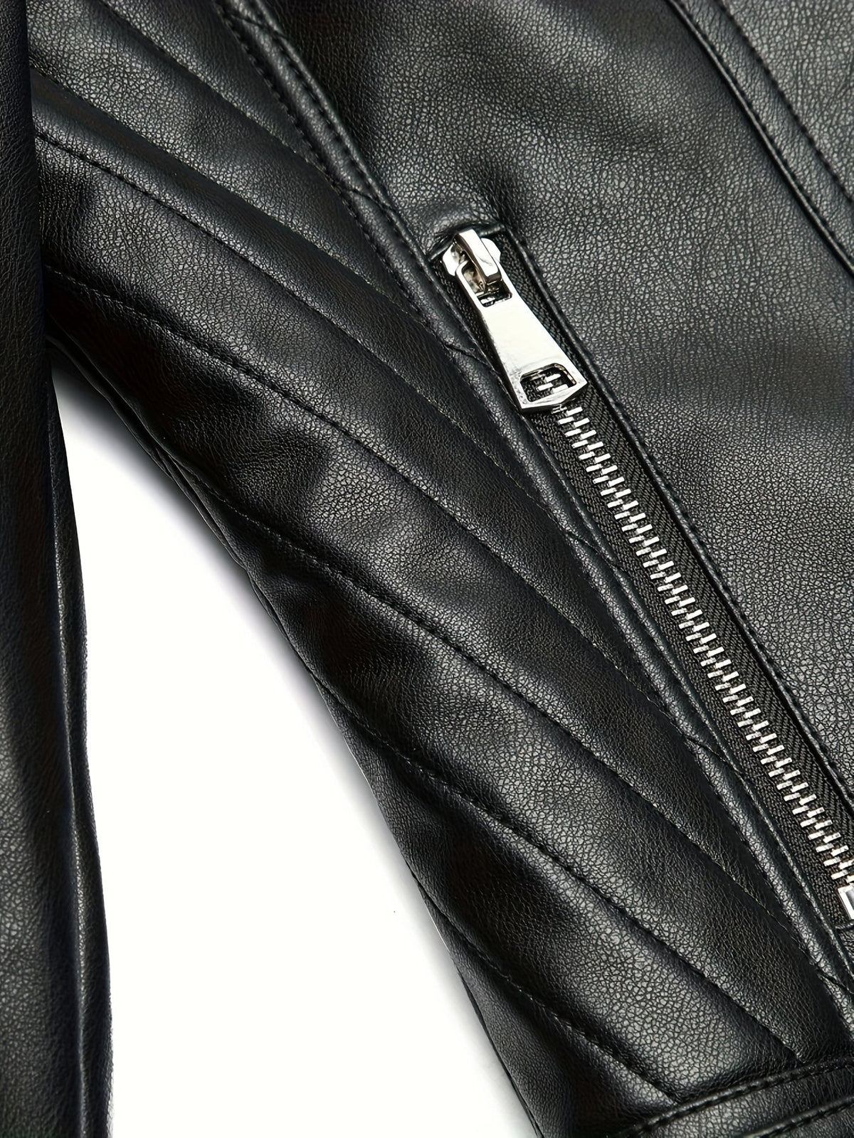 Lorvaine | Women's Faux Leather Biker Jacket