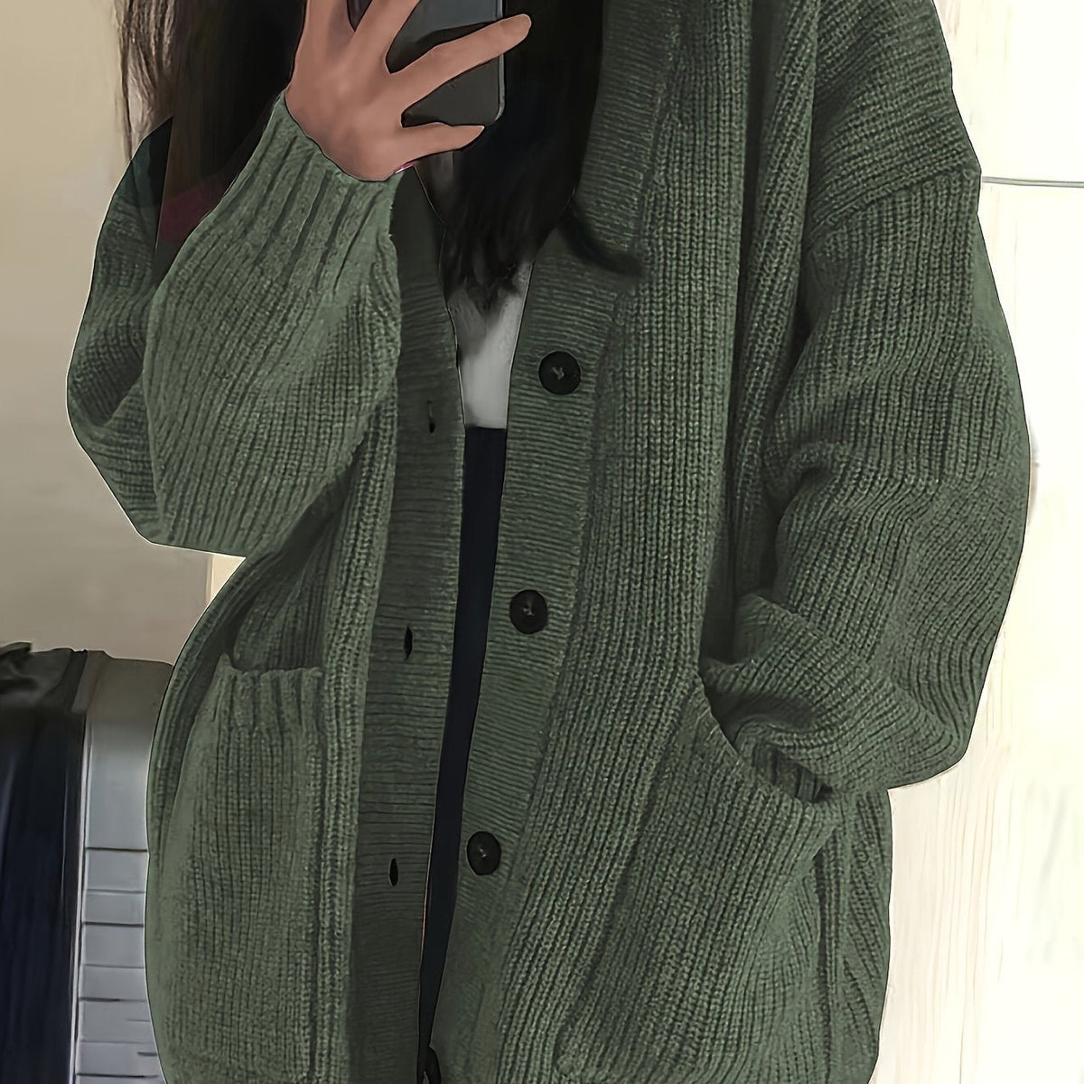 Maiswyn | Women's Oversized Cardigan Sweater