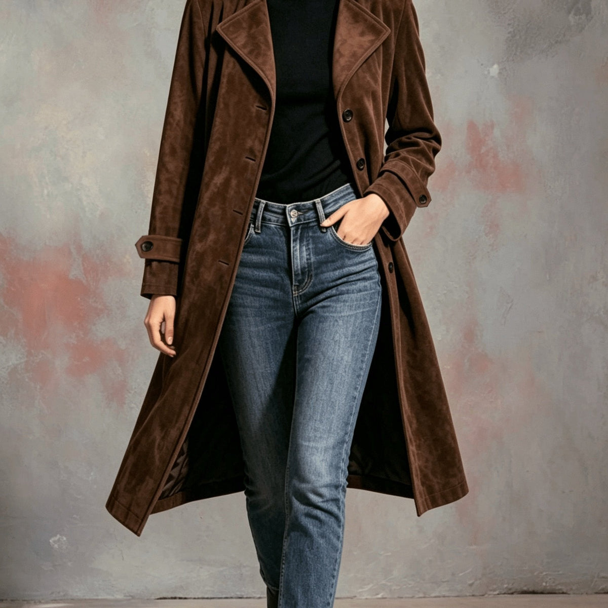 Marveth | Women's Longline Trench Coat