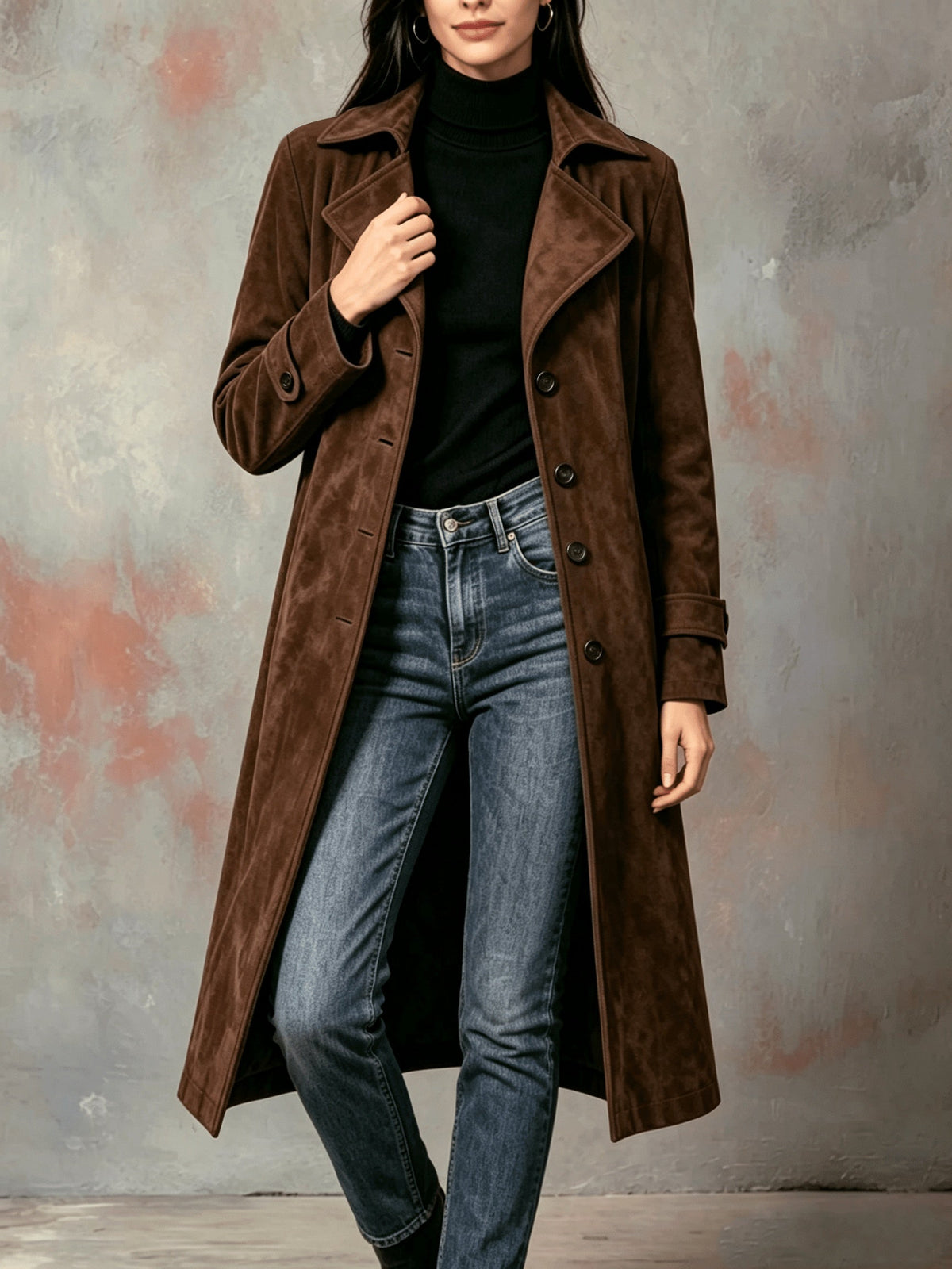 Marveth | Women's Longline Trench Coat