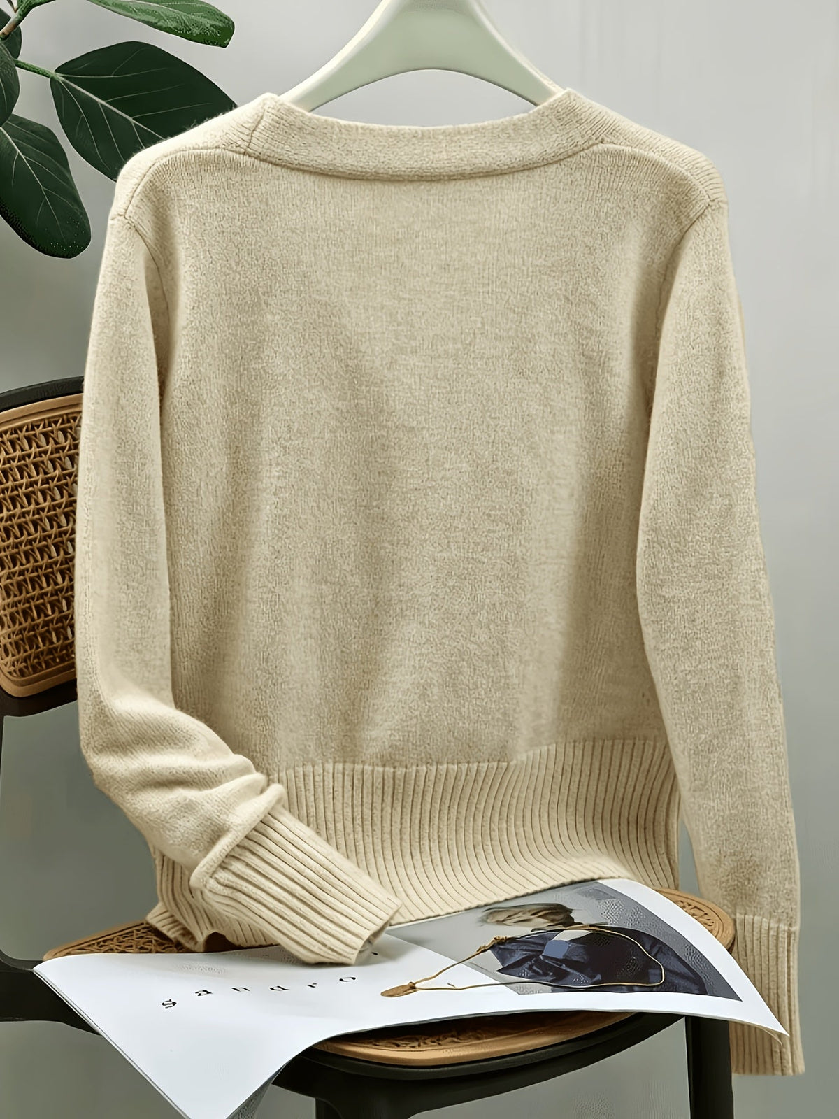 Novaleen | Women's Heart Button Cardigan Sweater