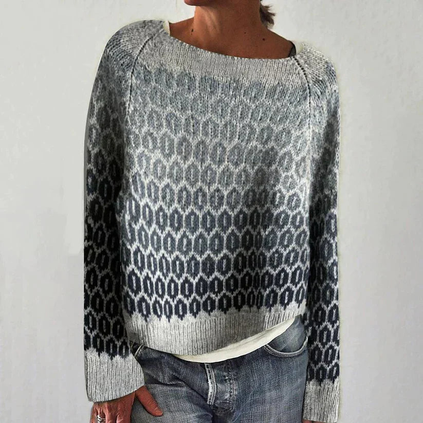 Orvindra | Women's Nordic Fair Isle Sweater