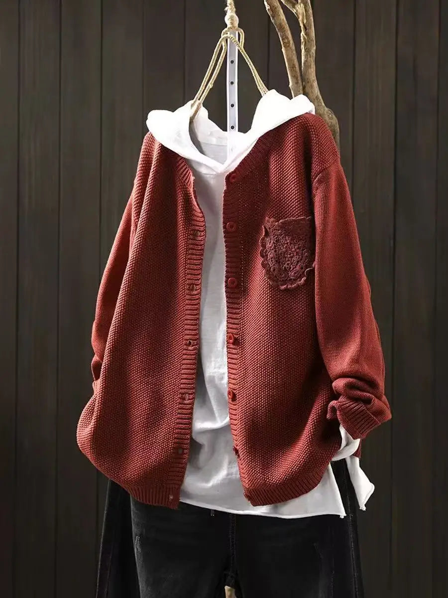 Remilda | Women's Oversized Knit Cardigan Sweater