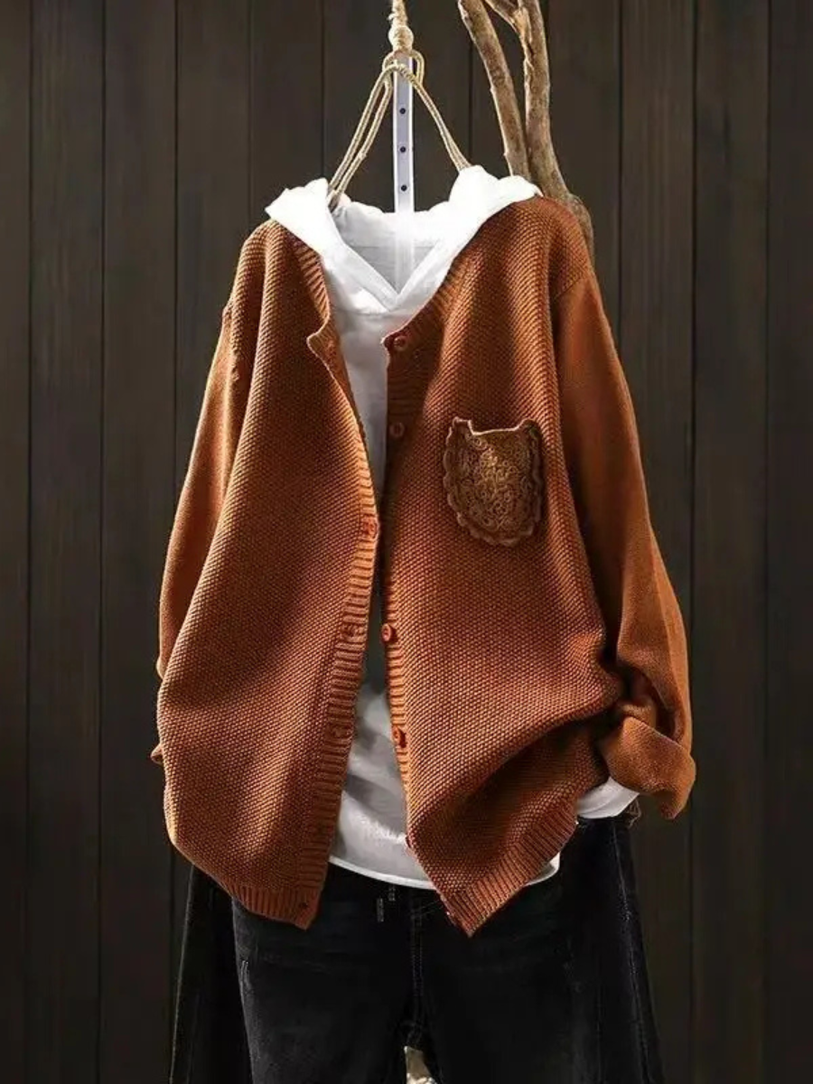 Remilda | Women's Oversized Knit Cardigan Sweater
