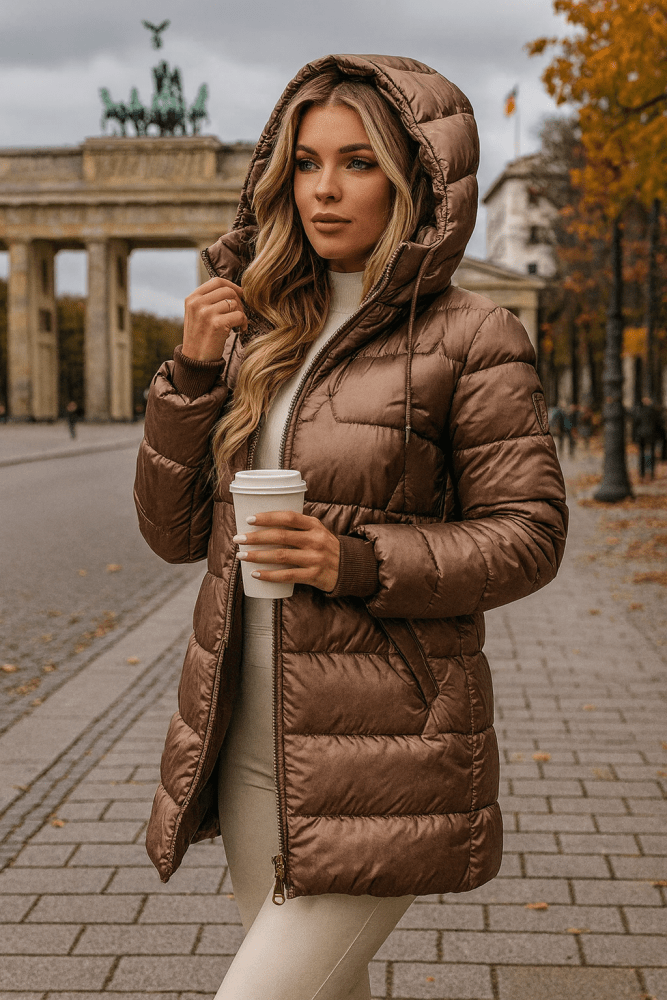Romara | Women's Long Hooded Puffer Jacket