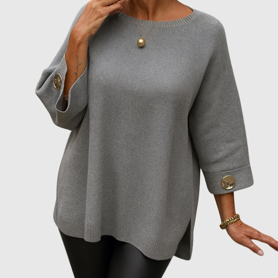 Romilly | Women's Relaxed Fit Crew Neck Sweater