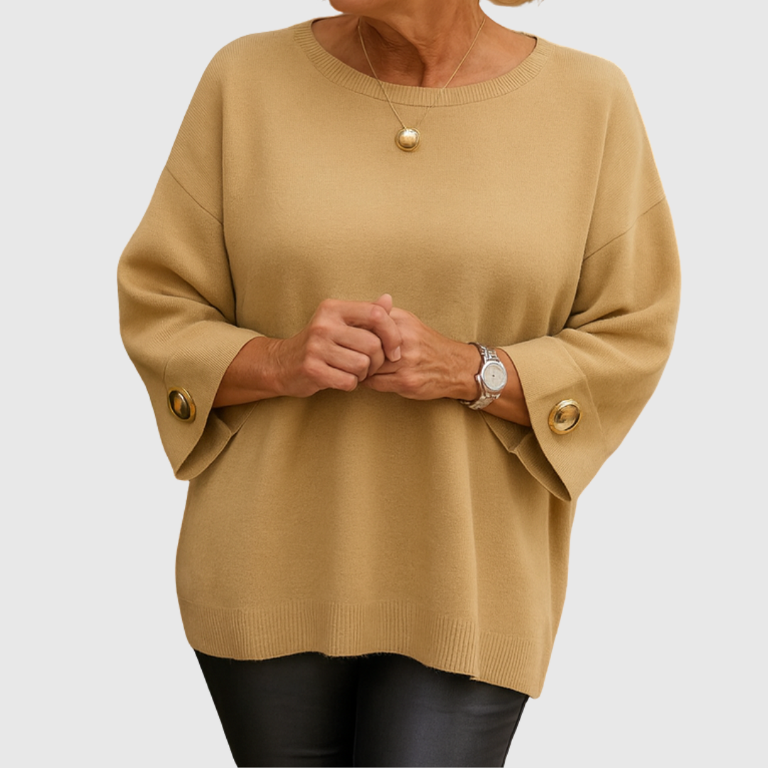 Romilly | Women's Relaxed Fit Crew Neck Sweater