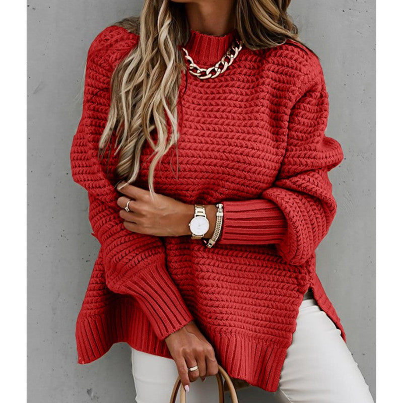 Roslynn | Women's Oversized Chunky Knit Pullover Sweater