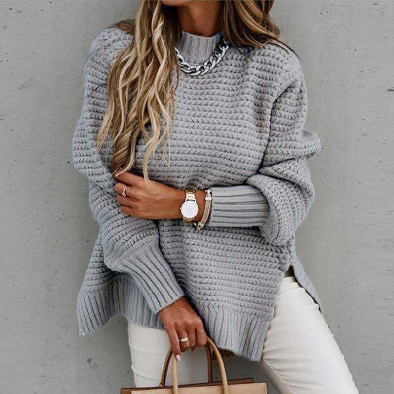 Roslynn | Women's Oversized Chunky Knit Pullover Sweater