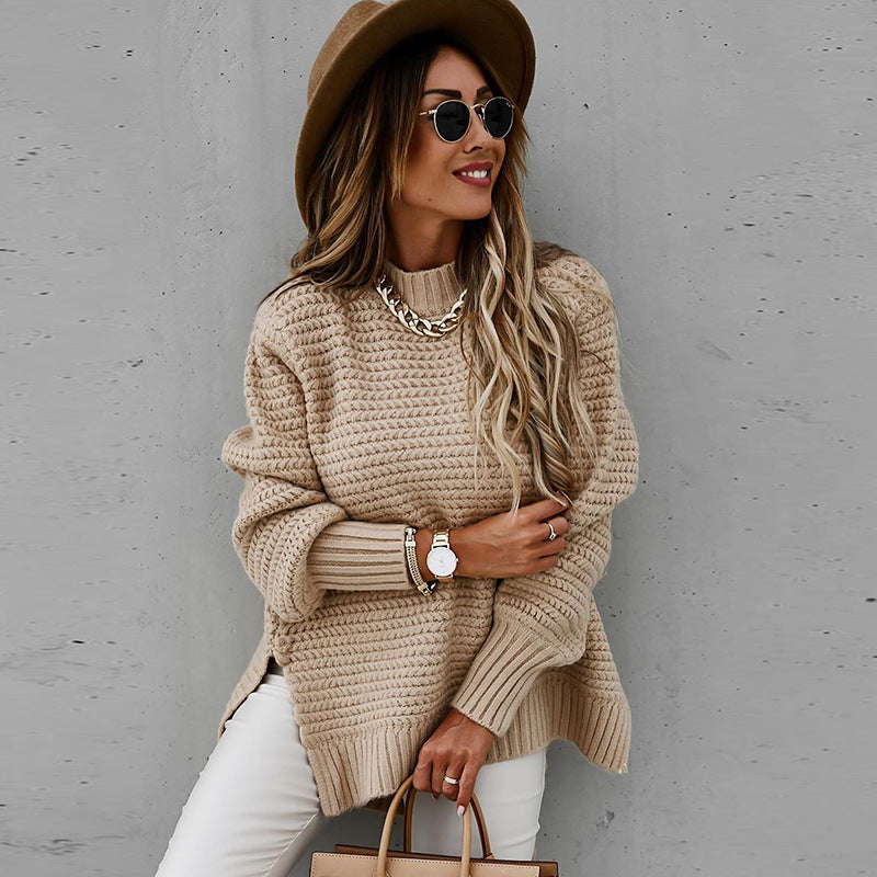 Roslynn | Women's Oversized Chunky Knit Pullover Sweater