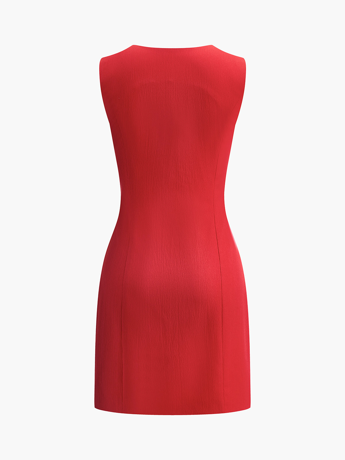 Ruby | Women's V-Neck Mini Dress Sleeveless Fitted Summer Dress