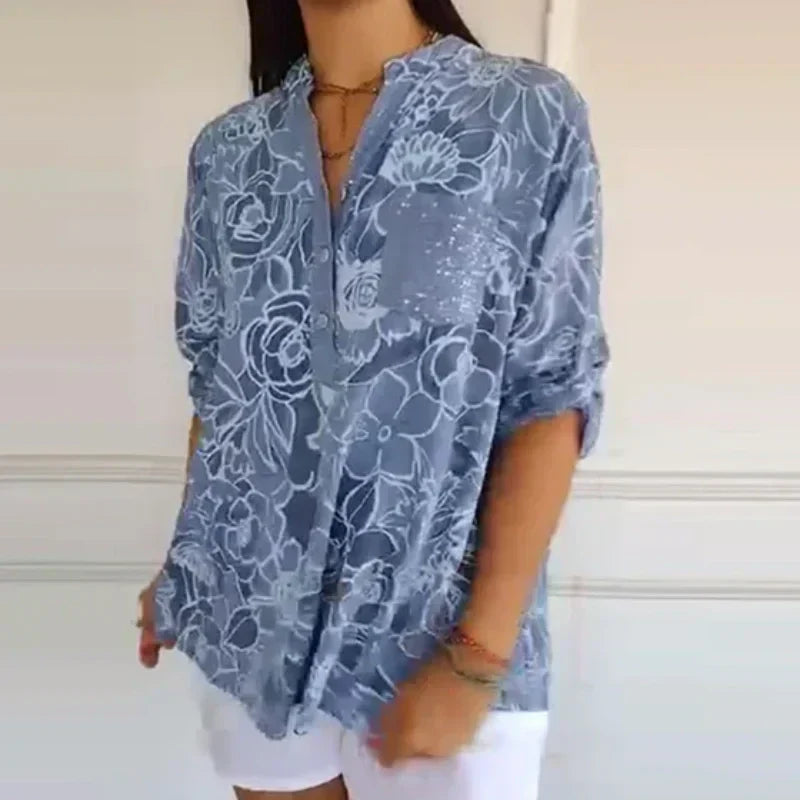 Tatiana - Lightweight Floral Blouse