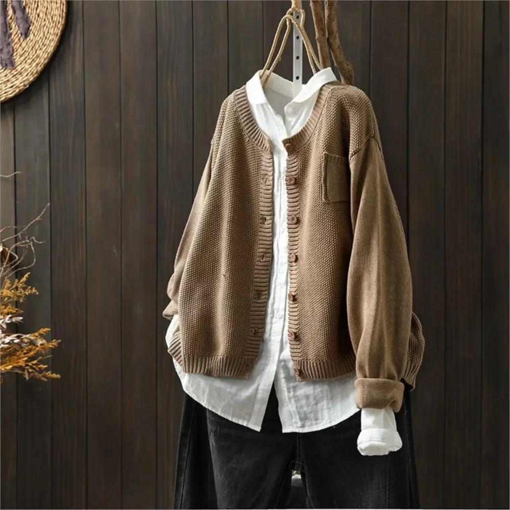 Talmira | Women's Relaxed Fit Knit Cardigan Sweater