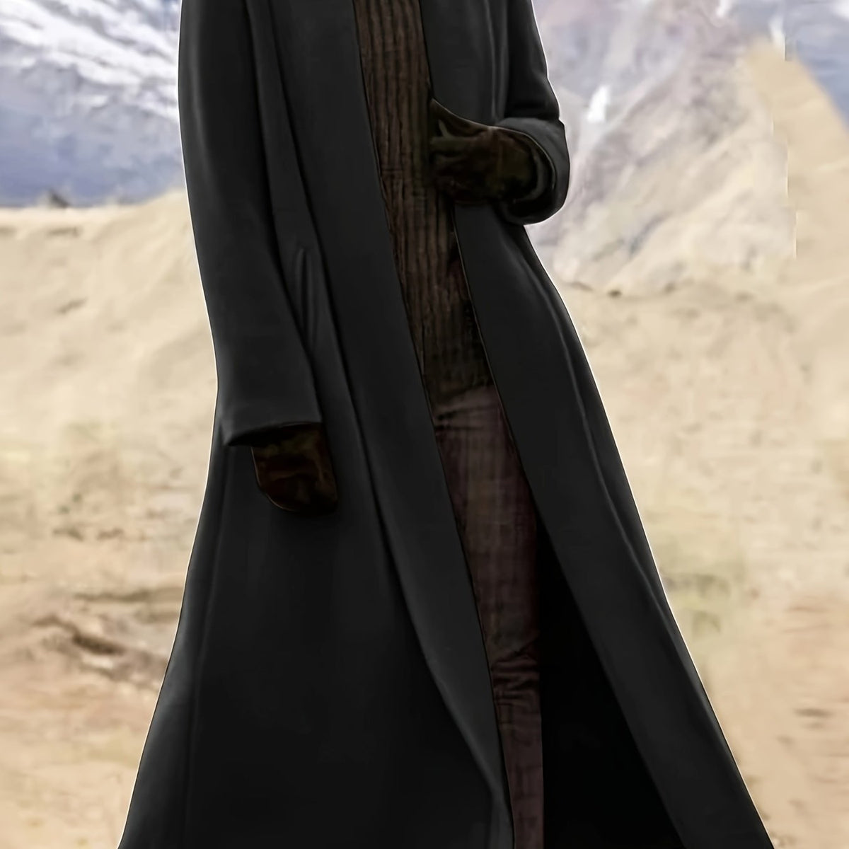 Threnelle | Women's Long Open Front Coat