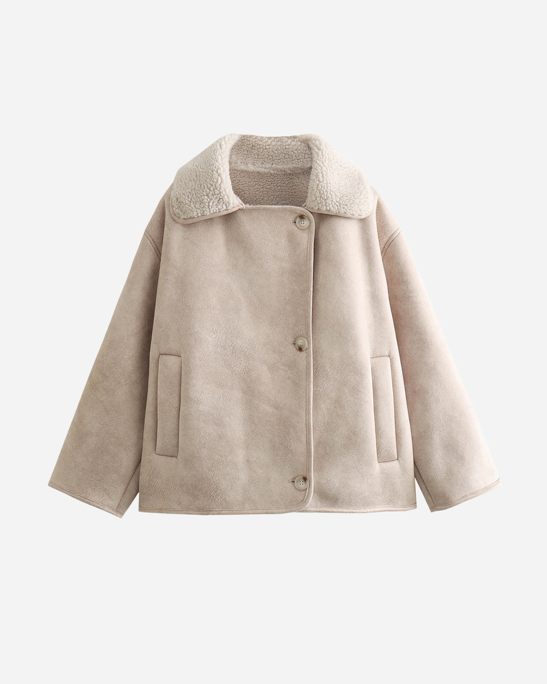 Threnelle | Women's Oversized Shearling Jacket