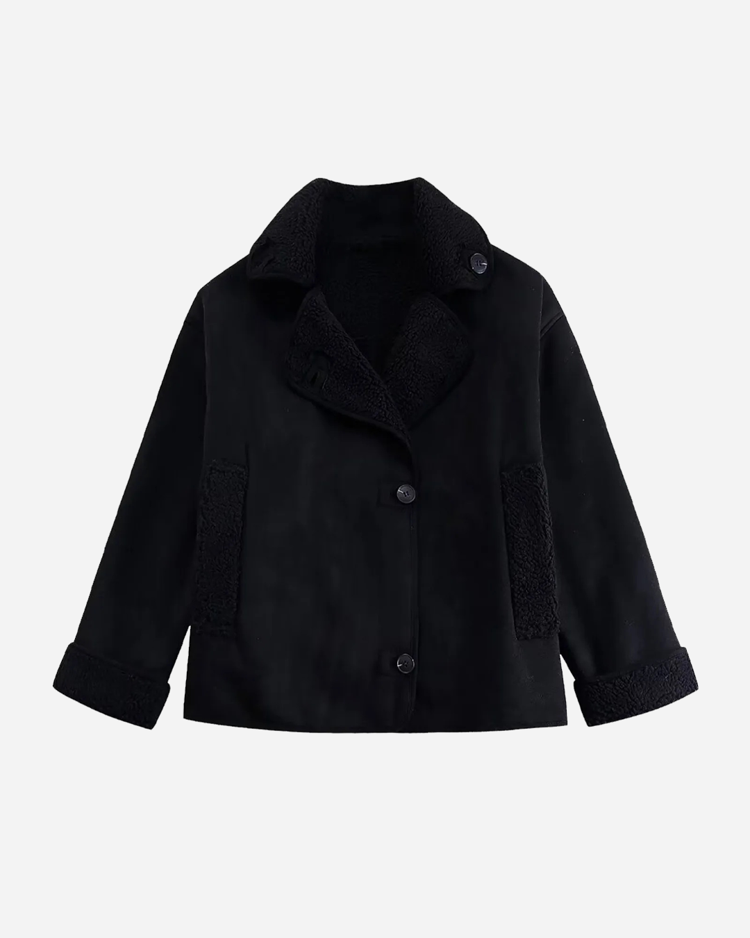 Threnelle | Women's Oversized Shearling Jacket