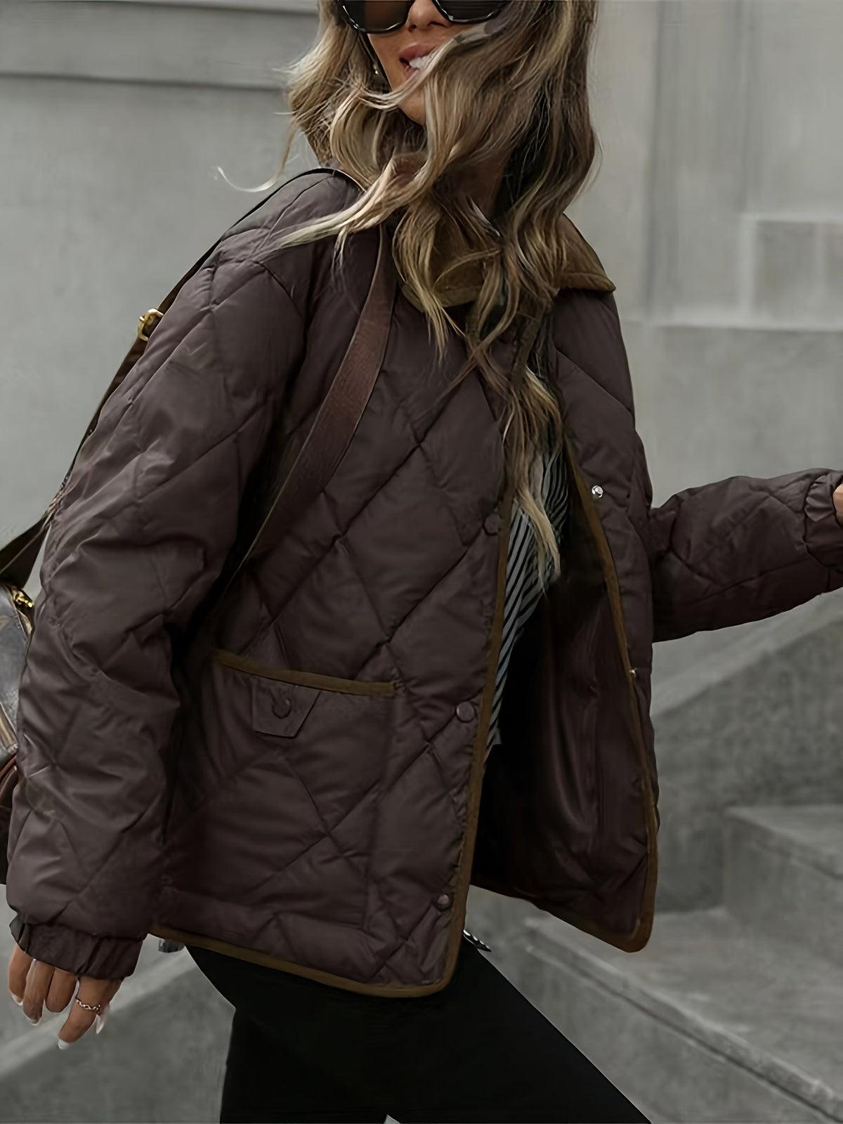 Trevaine | Women's Diamond Quilted Puffer Jacket