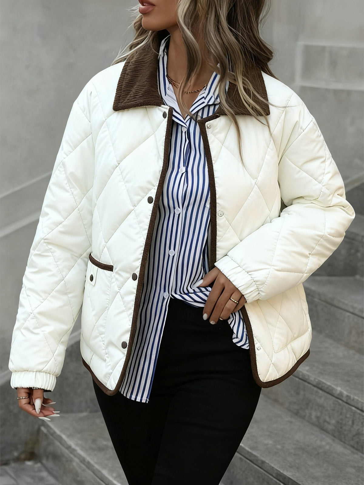 Trevaine | Women's Diamond Quilted Puffer Jacket