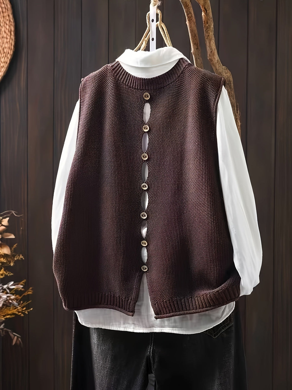 Vanthea | Women's Knit Sweater Vest