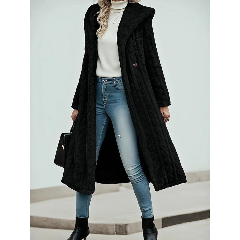 Varlowe | Women's Hooded Long Faux Fur Winter Coat