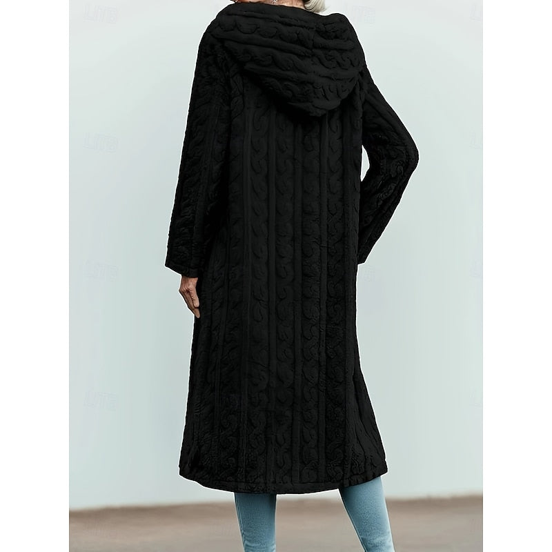 Varlowe | Women's Hooded Long Faux Fur Winter Coat