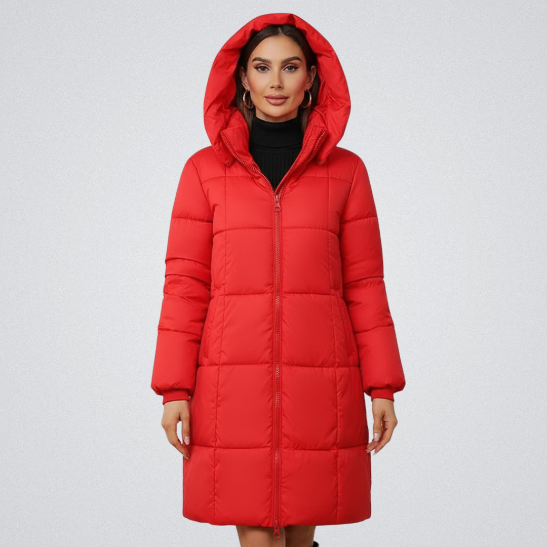 Verana | Women's Hooded Long Puffer Coat