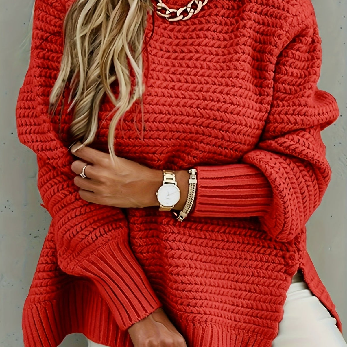 Vorrinda | Women's Chunky Knit Oversized Sweater
