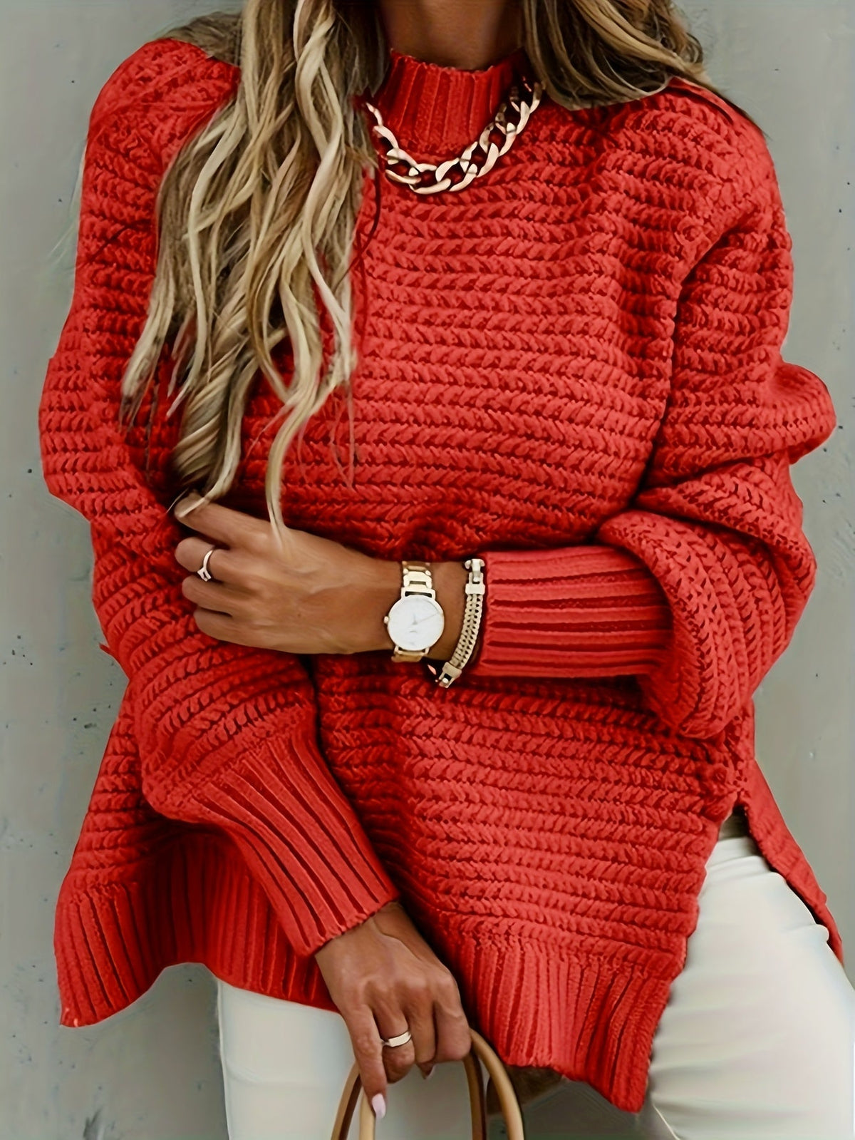 Vorrinda | Women's Chunky Knit Oversized Sweater