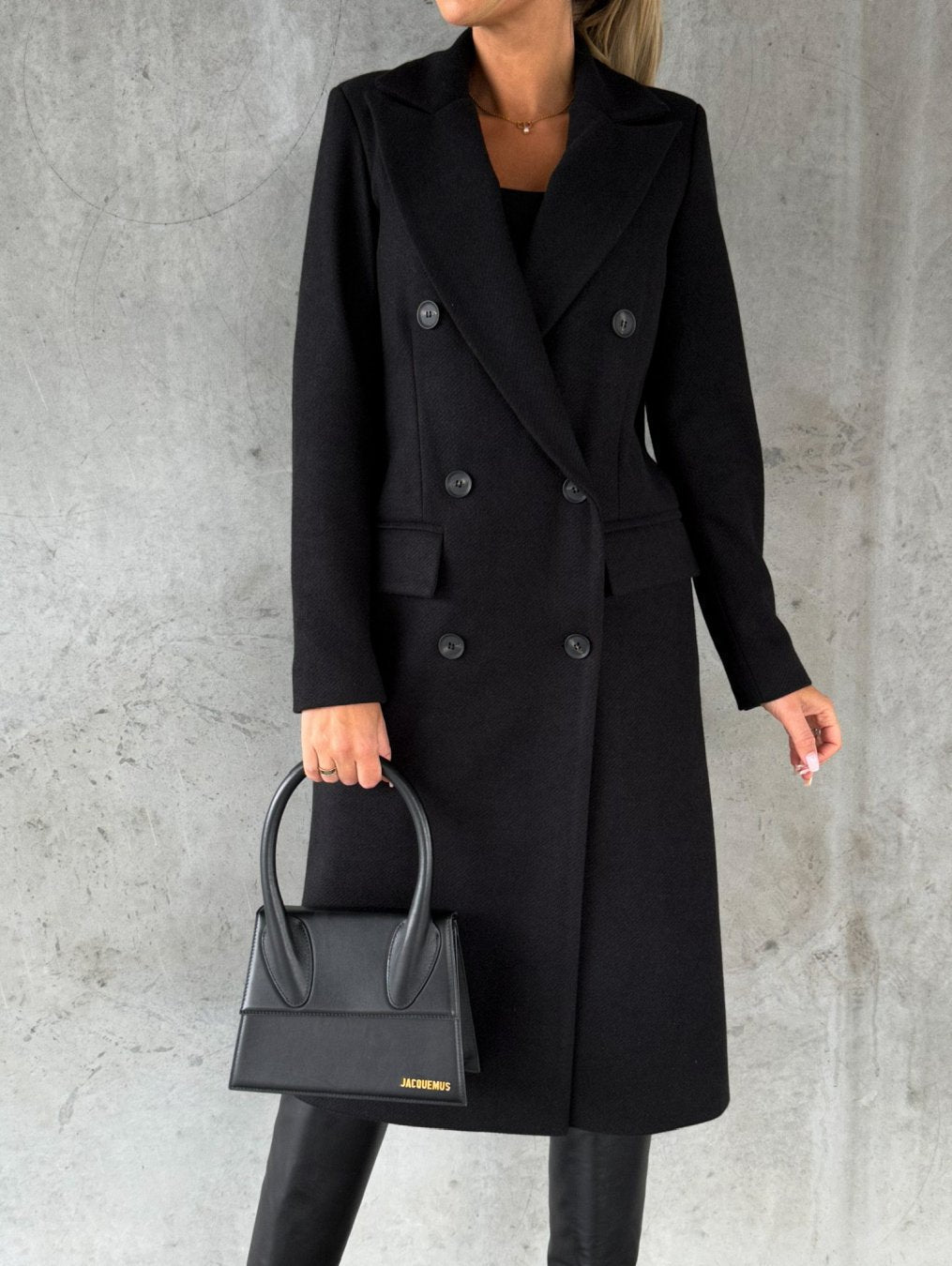 Vorrinda | Women's Double-Breasted Long Coat