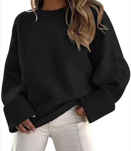 Vorrith | Women's Relaxed Fit Crewneck Sweater