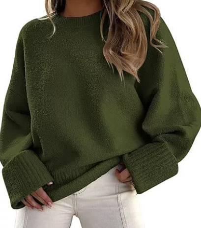 Vorrith | Women's Relaxed Fit Crewneck Sweater