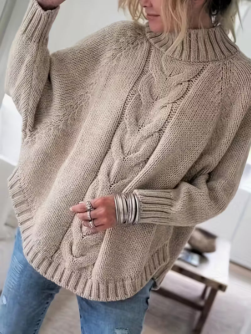 Vrenwyn | Women's Chunky Cable Knit Oversized Sweater