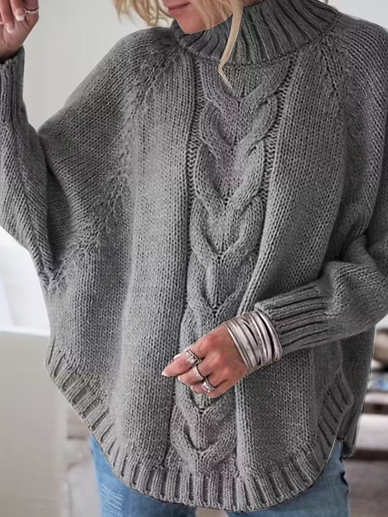 Vrenwyn | Women's Chunky Cable Knit Oversized Sweater