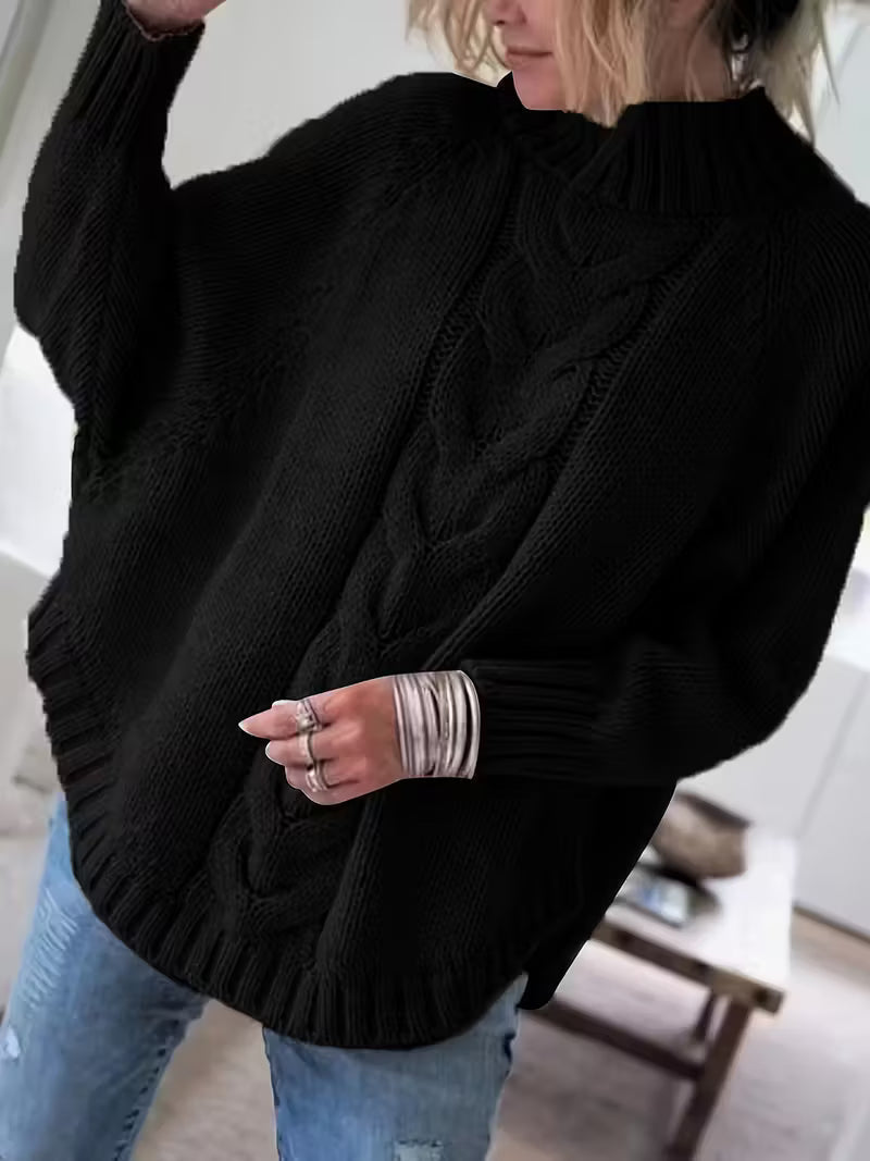 Vrenwyn | Women's Chunky Cable Knit Oversized Sweater
