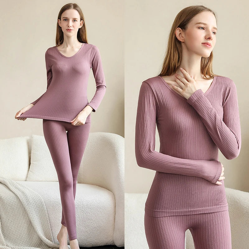 WARM THERMO UNDERGOING SET - SHAPING THERMAL CLOTHING FOR WOMEN