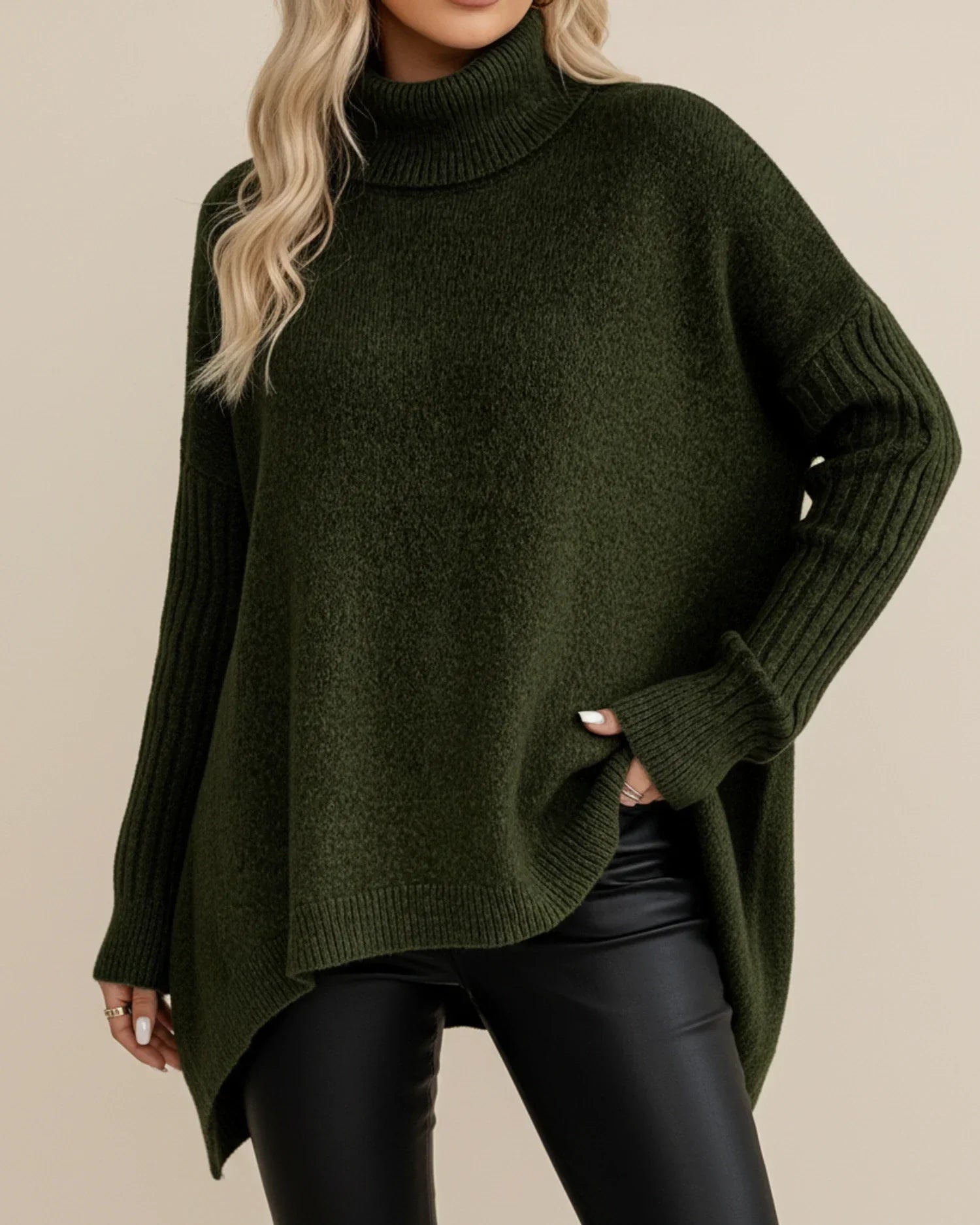 Women's Winter Turtleneck Sweater