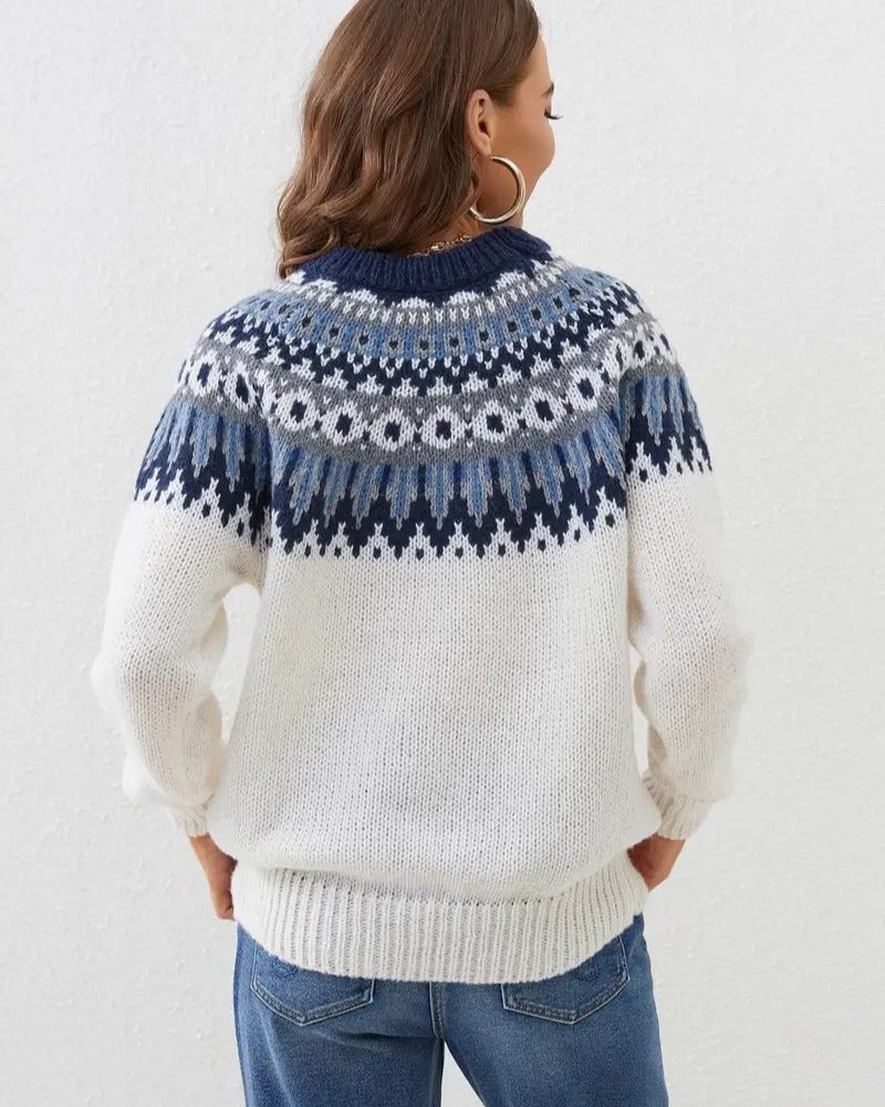 Wrenara | Women's Fair Isle Christmas Sweater