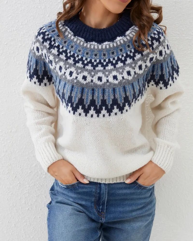 Wrenara | Women's Fair Isle Christmas Sweater