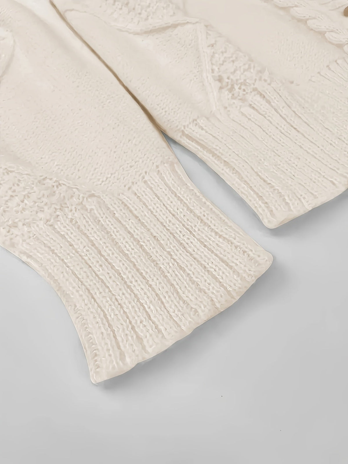 Wrenova | Women's Cable Knit Button Cardigan