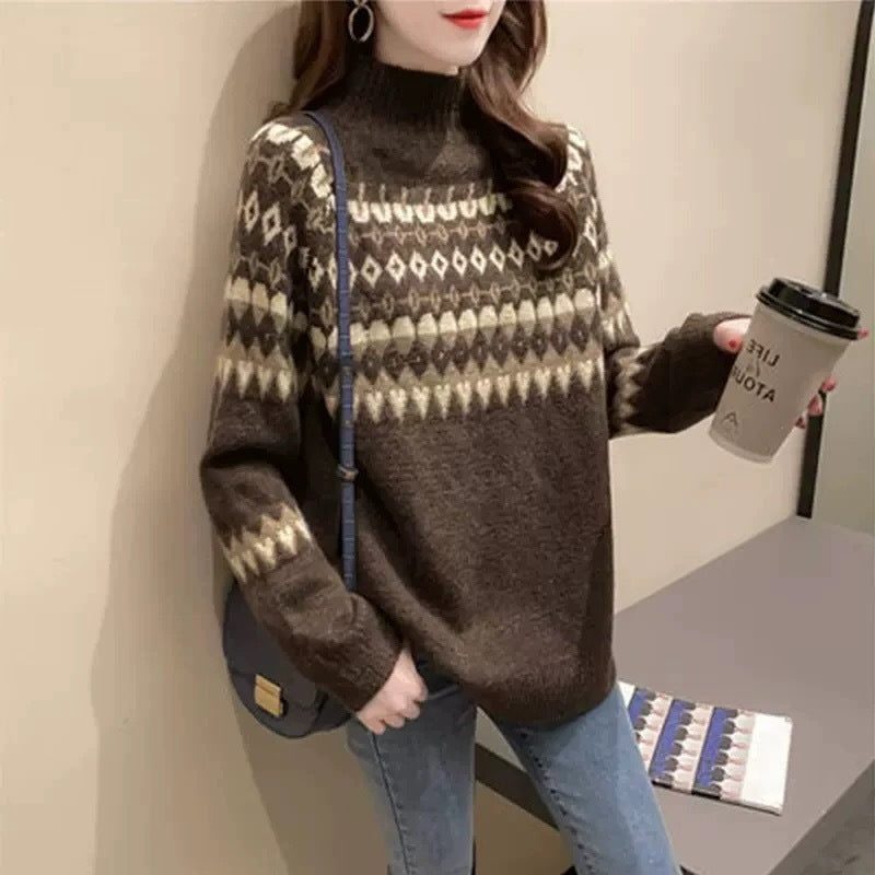 Wrenova | Women's Christmas Fair Isle Sweater