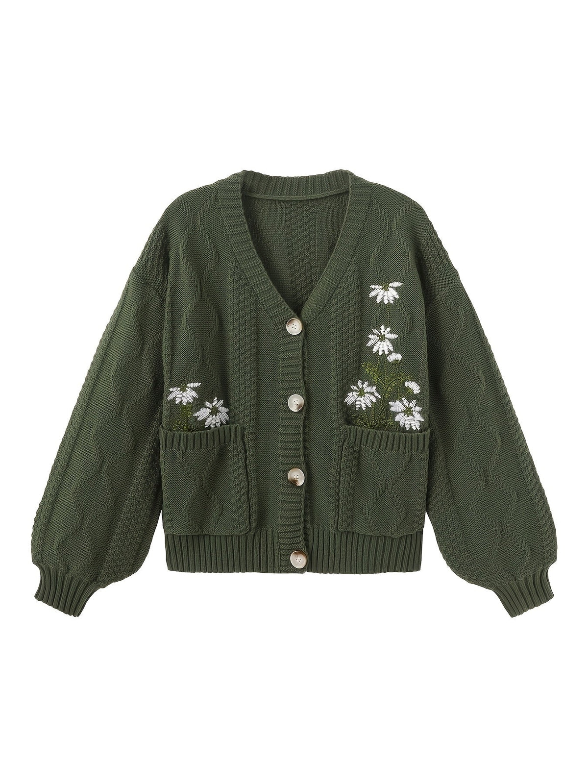 Wrenova | Women's Embroidered Cardigan