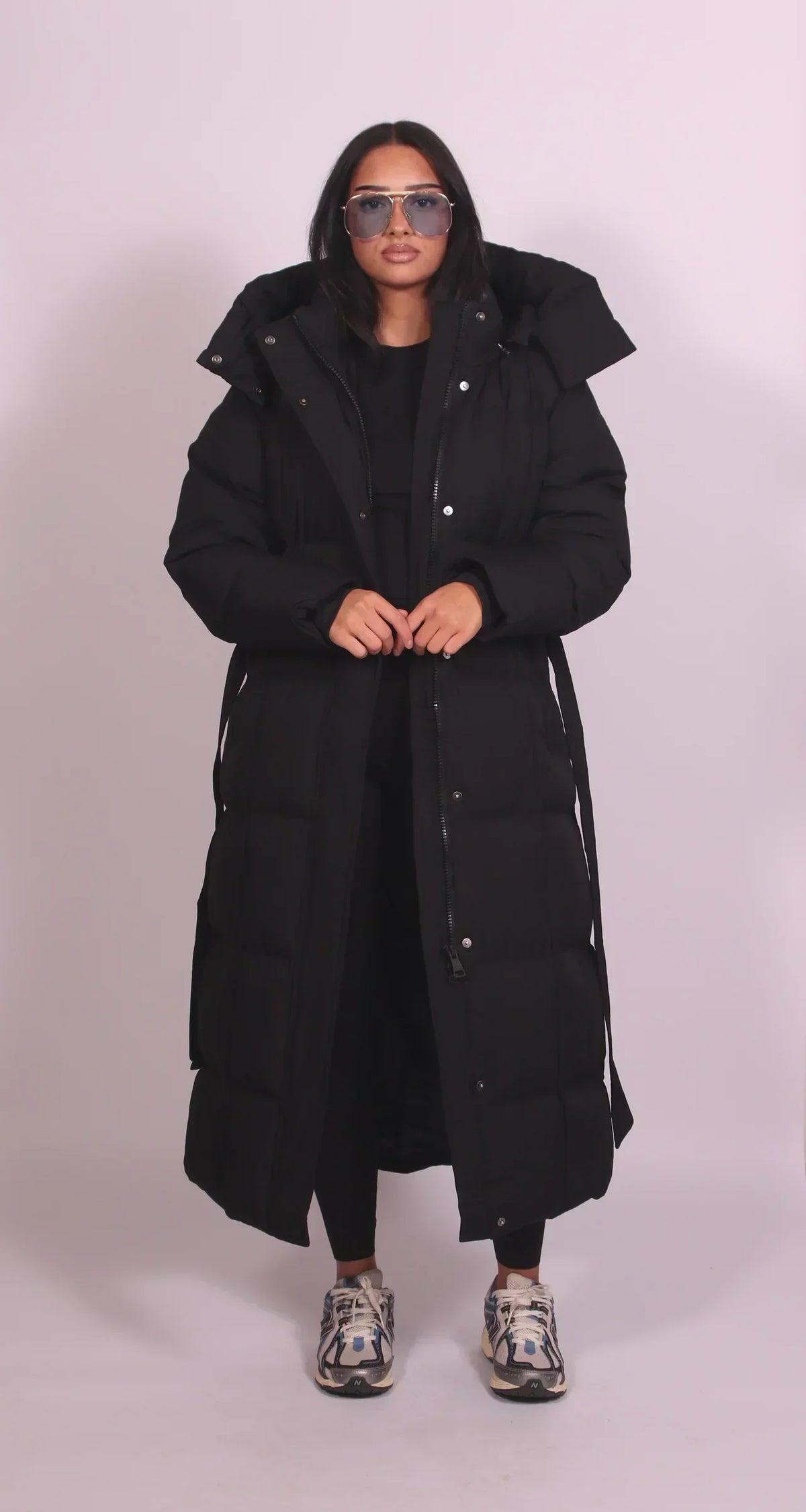 Wrenova | Women's Hooded Long Puffer Jacket
